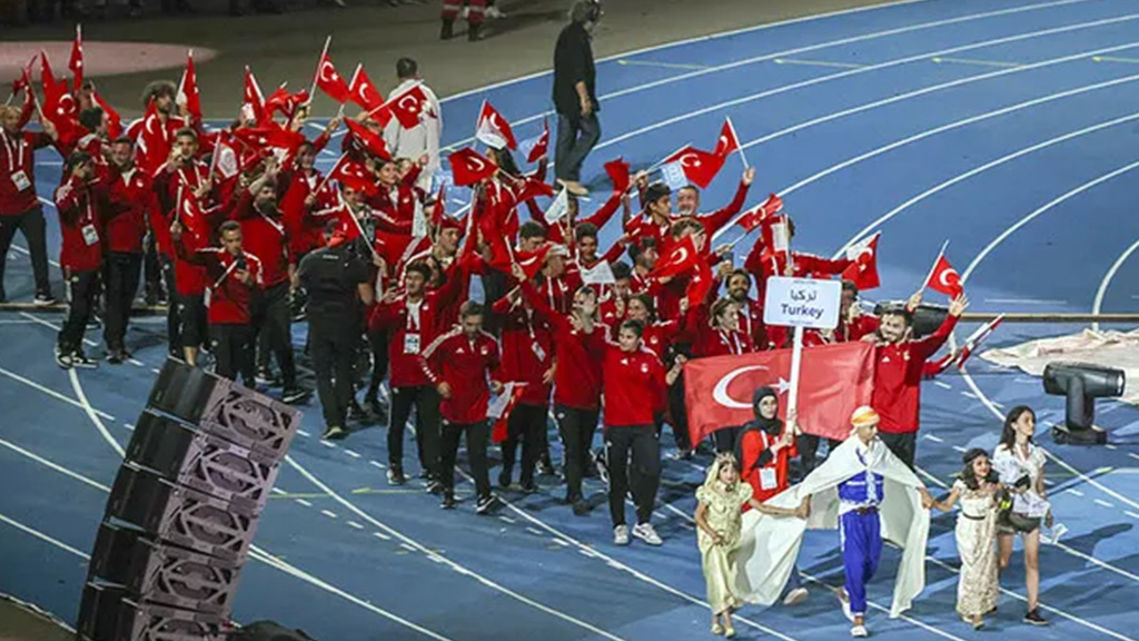Türkiye Akdeniz Oyunlarında İkinci Oldu