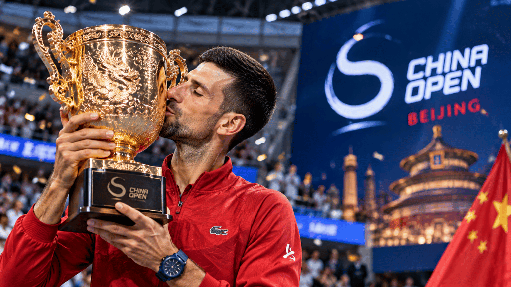 Novak Djokovic Pekin'de 102. Şampiyonluğuna Ulaştı