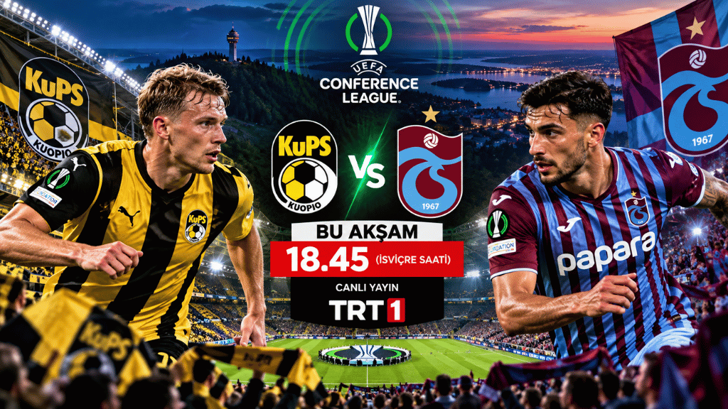Trabzonspor Finlandiya'da Avrupa Sınavında: Rakip KuPS