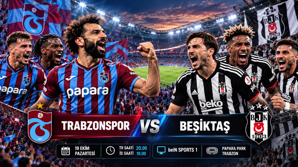 Haftanın Maçı: Trabzonspor–Beşiktaş Derbisi Puan Tablosunu Değiştirebilir