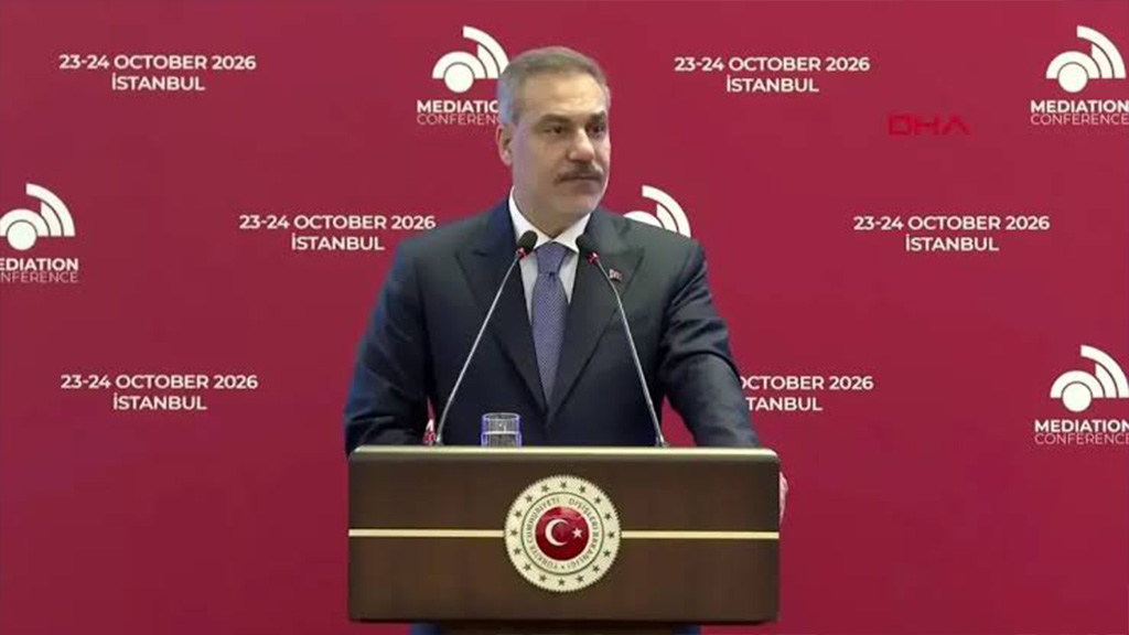 Bakan Fidan İstanbul Arabuluculuk Konferansında Konuştu