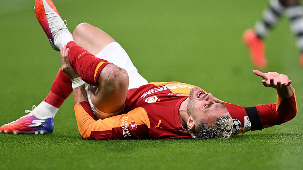 Galatasaray'da Fenerbahçe Derbisi Öncesi Sakatlık
