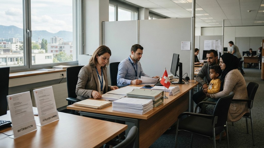 Ağustosta 1.896 kişi İsviçre’ye iltica başvurusu yaptı