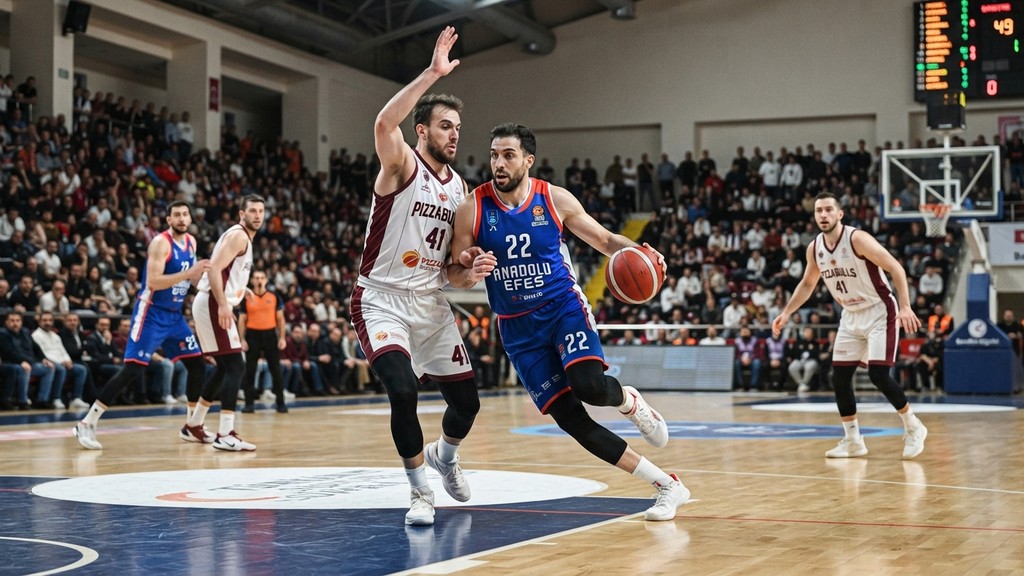 Anadolu Efes Bandırma Deplasmanında Kazandı