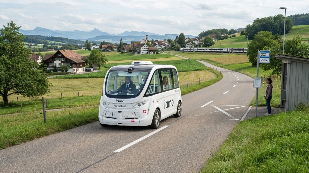 Zürih'te sürücüsüz Robotaxi dönemi başladı