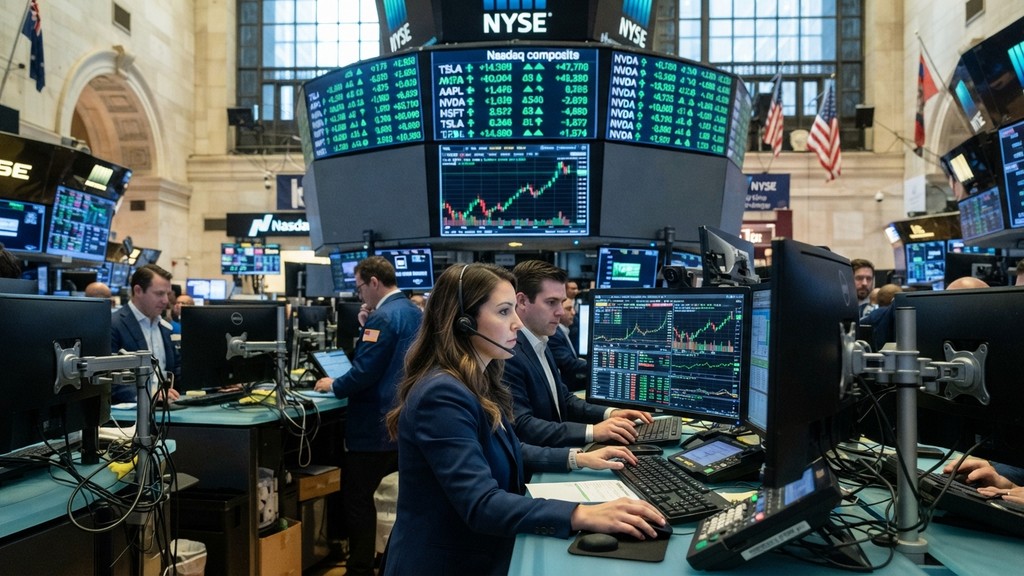 New York Borsasında Teknoloji Hisseleri Yükseldi