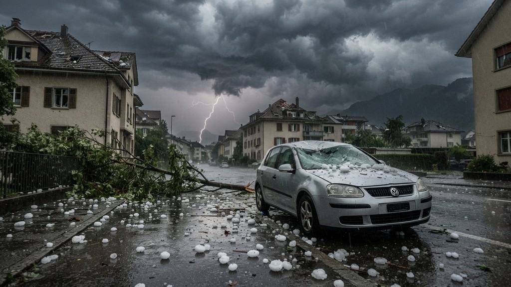 Meteorologlar şaşkın böyle bir dolu 30–50 yılda bir görünür