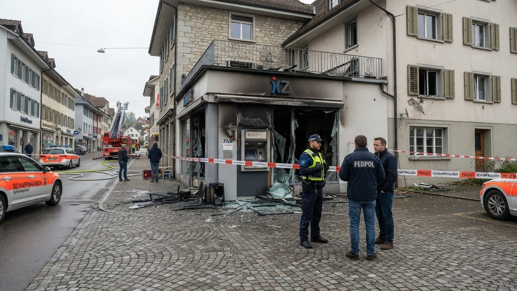 İsviçre'de Bankamatik Patlatan Şüpheliler Hollanda'da Yakalandı