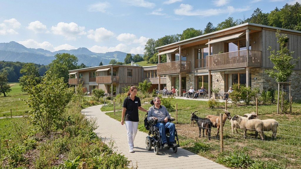 İsviçre'de Engelliler İçin Tatil Merkezi